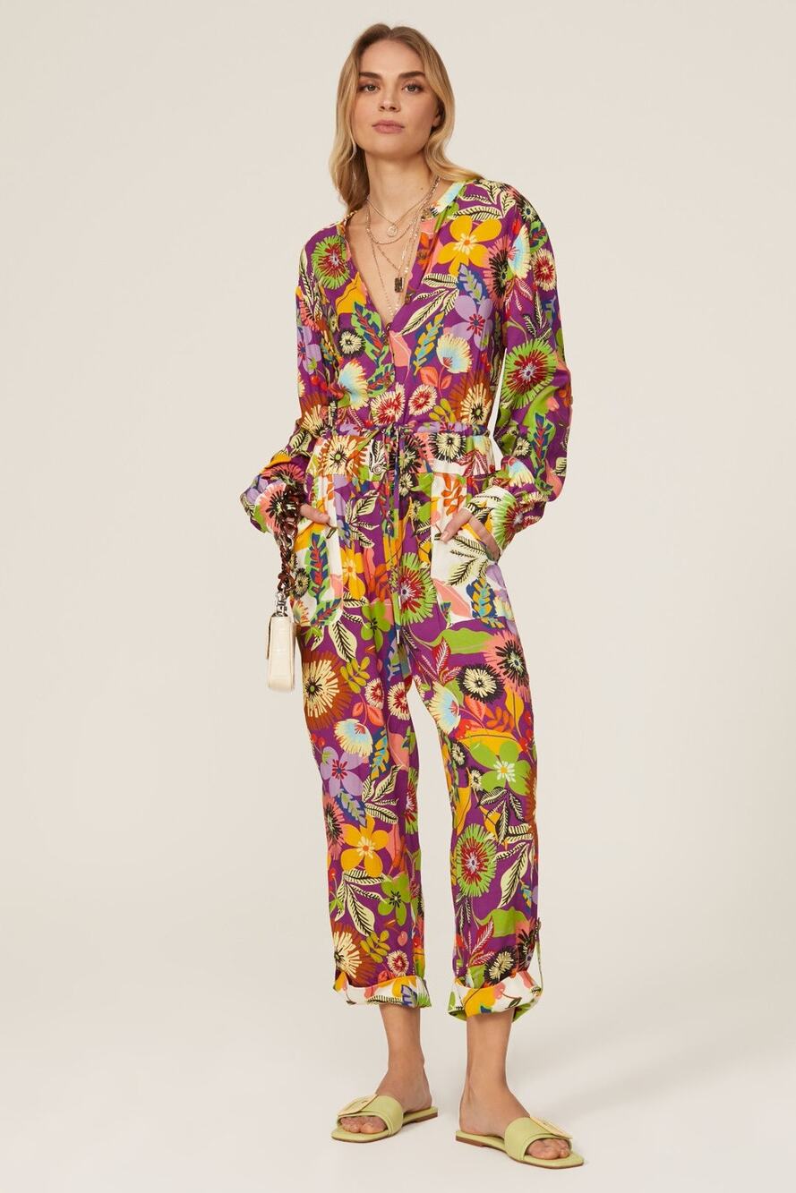 Le Superbe Lotus Land Jumpsuit - Size 4